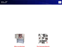 Tablet Screenshot of nanomotor.de